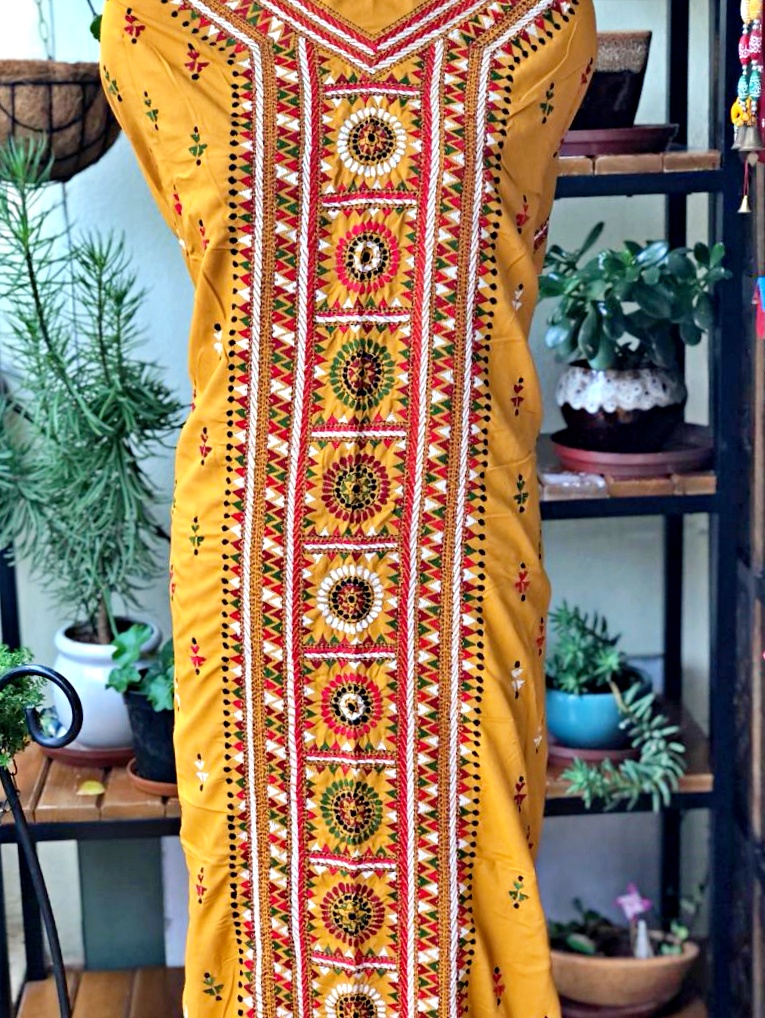 Find Women Polycotton Embroidered Dress Material without Dupatta by SLYKAA  FASHION near me | Mirapur, Muzaffarpur, Bihar | Anar B2B Business App